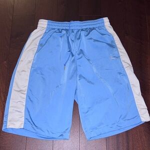 Men's Air Jordan Baby  Blue Athletic Shorts Sz XXL